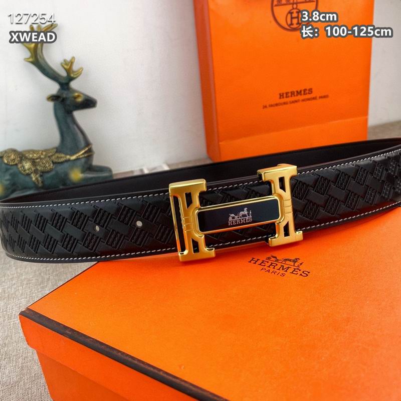 Hermes belt 38mmX100-125cm 8L59
