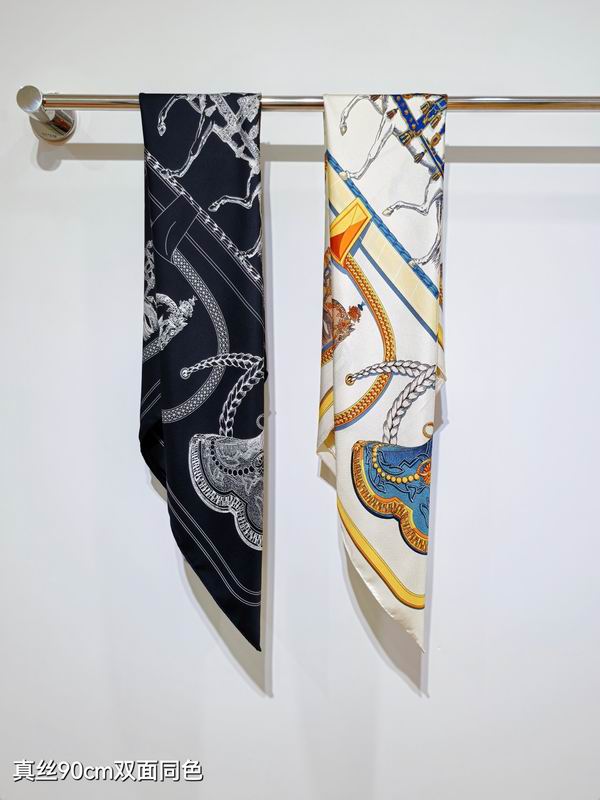 Hermes silk scarf 90X90cm E0509120