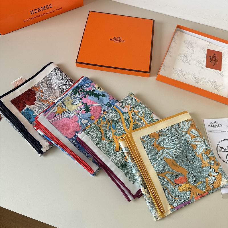 Hermes silk Scarf 90X90cm hm0803