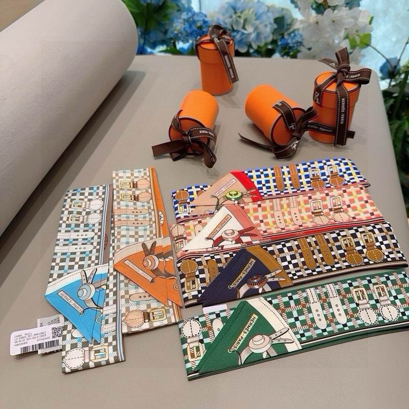 Hermes silk ribbon hm0302