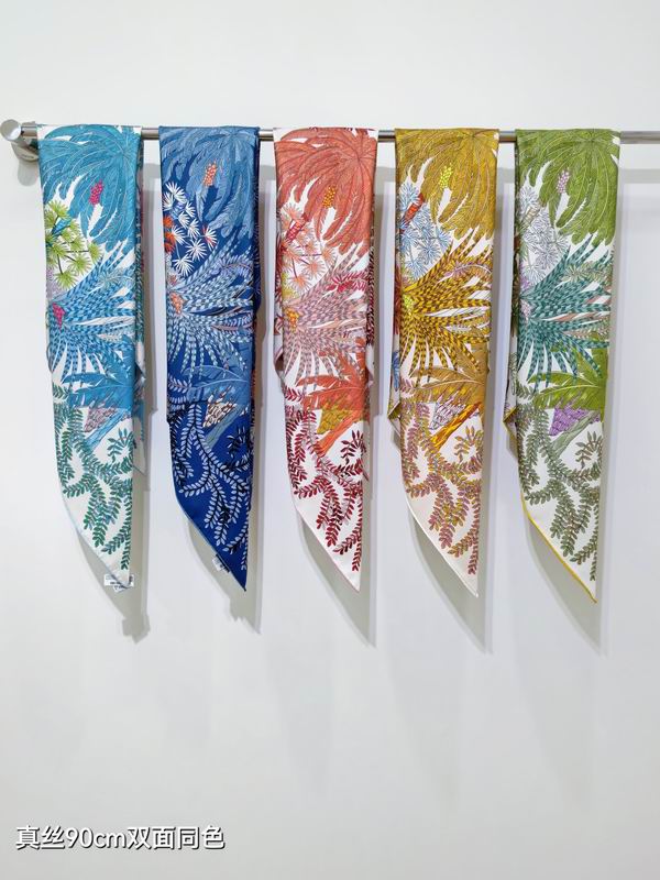 Hermes Silk Scarf 90X90cm E050916