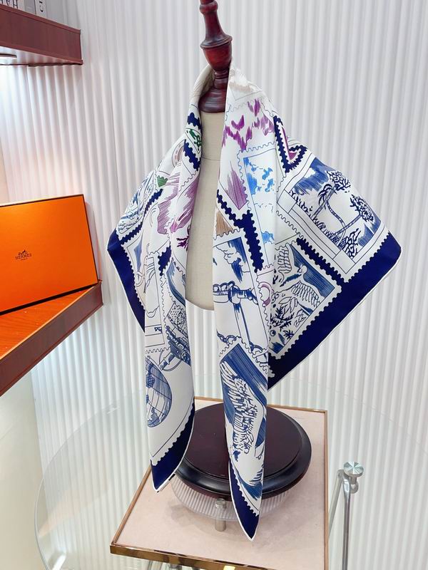 Hermes Silk Scarf 90X90cm E050918