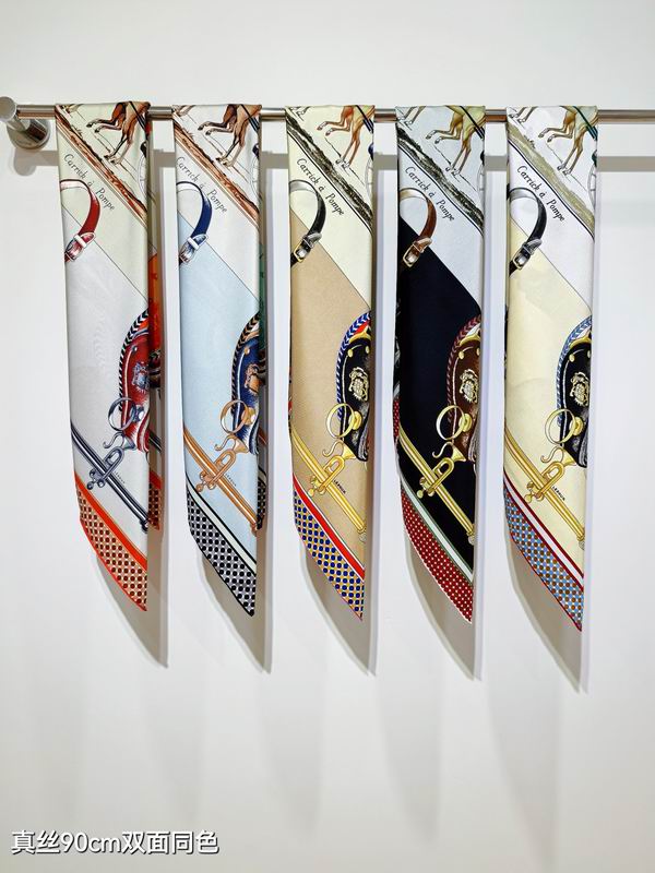 Hermes silk scarf 90X90cm E050939