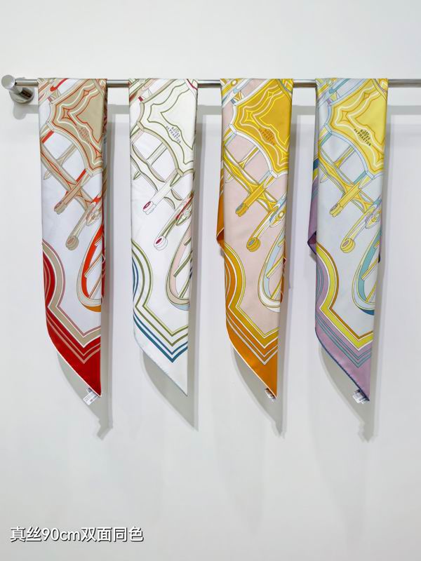 Hermes Silk Scarf 90X90cm E042843