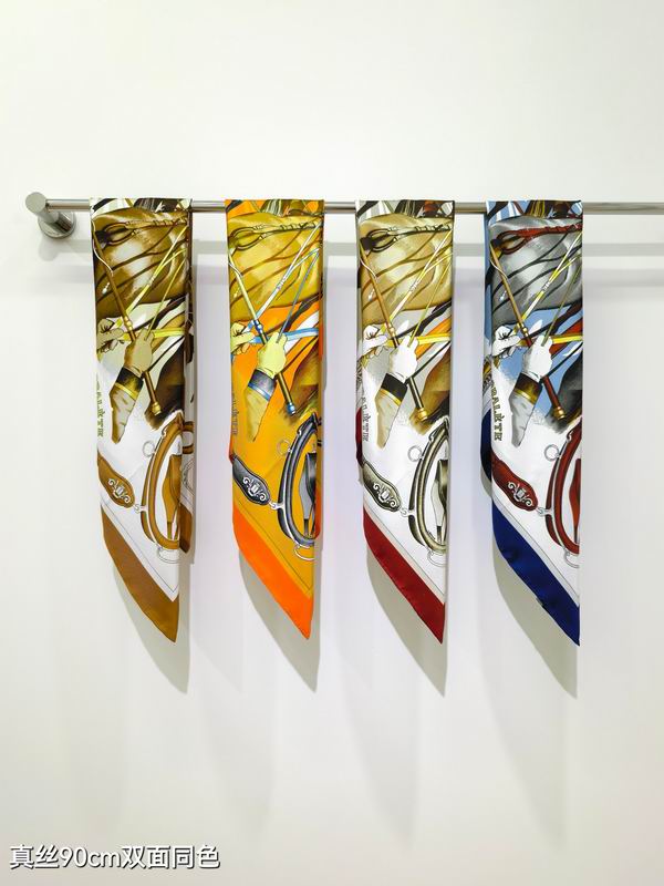 Hermes silk Scarf 90X90cm E032969