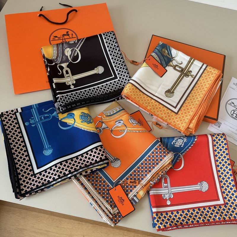 Hermes silk scarf hm28