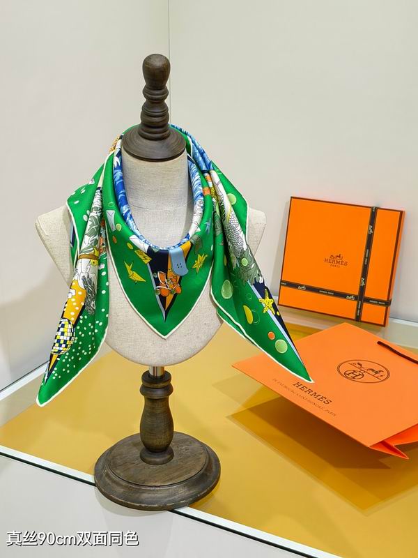 Hermes silk scarf hm27