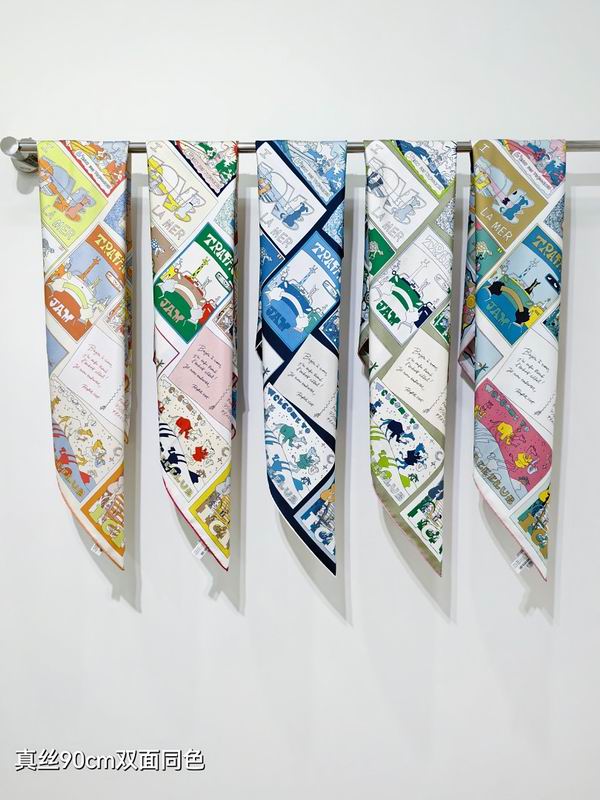Hermes silk scarf hm26
