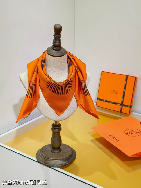 Hermes silk scarf hm24