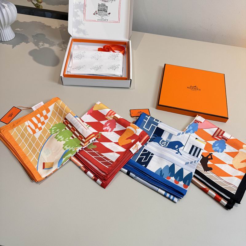 Hermes silk scarf hm08