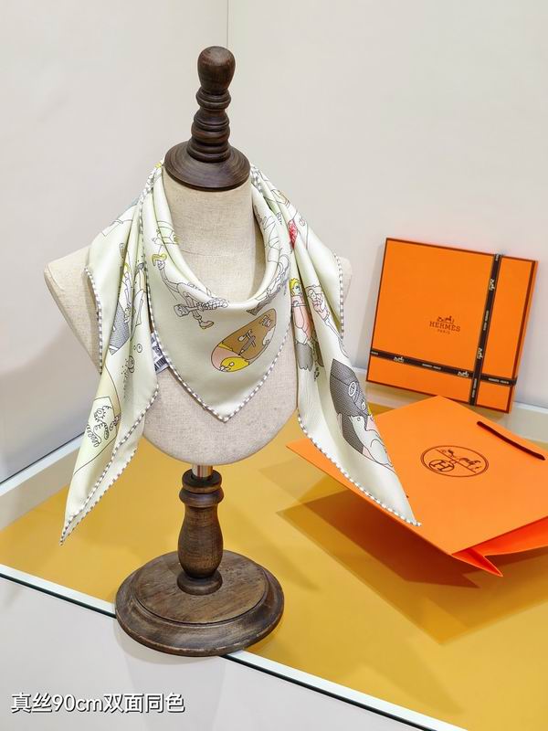 Hermes silk scarf hm14