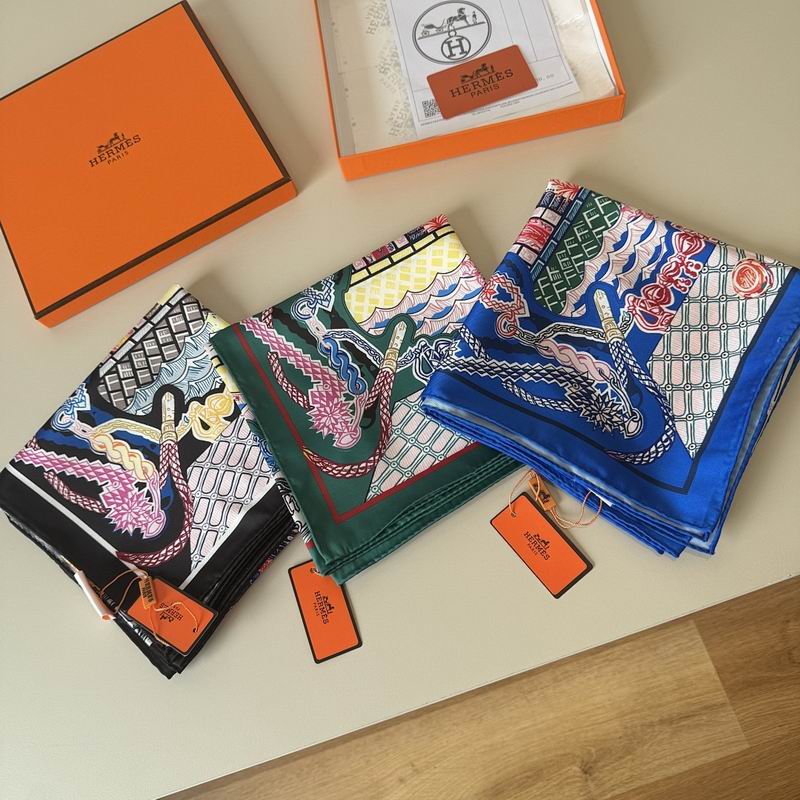 Hermes silk scarf hm26