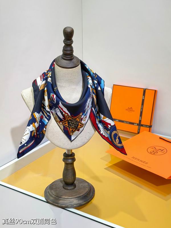 Hermes silk scarf hm09