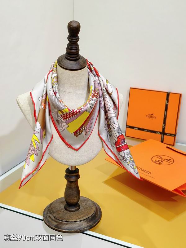 Hermes silk scarf hm08