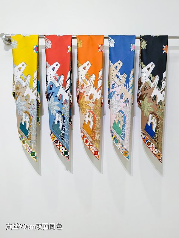 Hermes silk scarf hm44