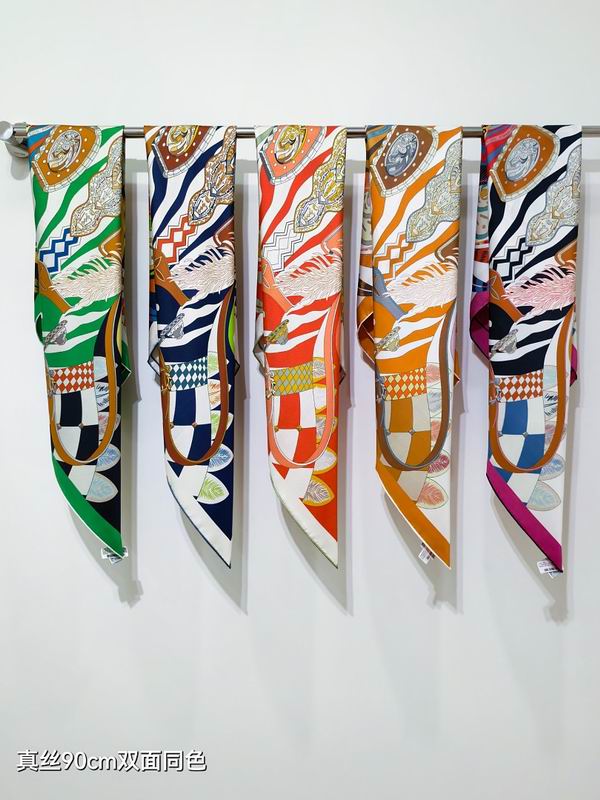 Hermes silk scarf hm