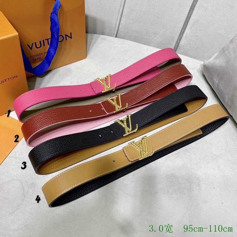 LV Belt 30mmX95-110cm 7D62