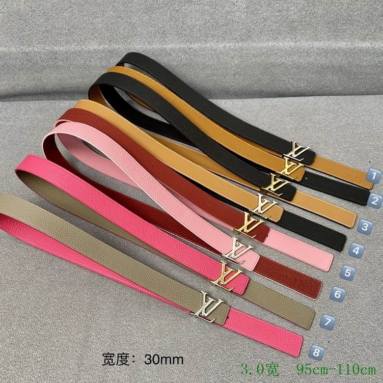 LV Belt 30mmX95-110cm 7D65