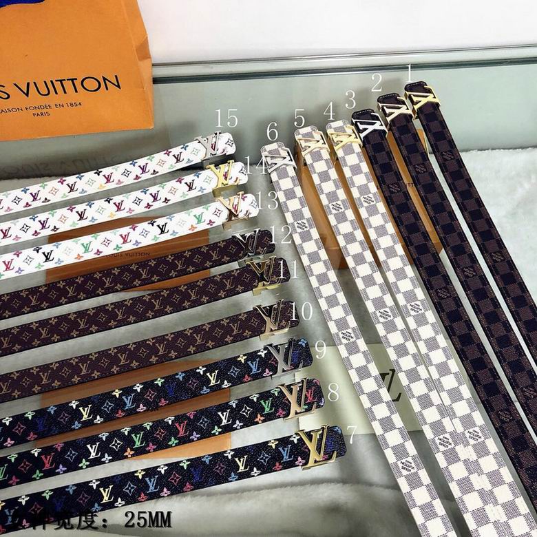 LV Belt 25mmX95-110cm 7D05