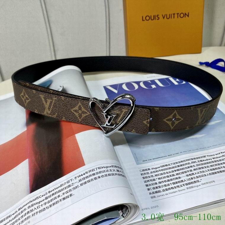 LV Belt 30mmX95-110cm 7D72