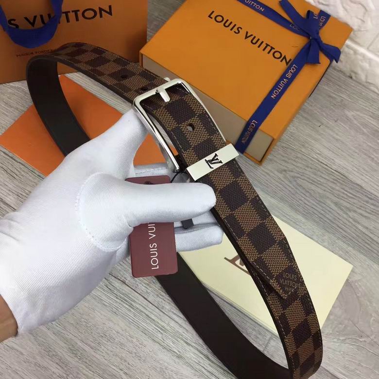 LV Belt 34mmX95-125cm 7D07