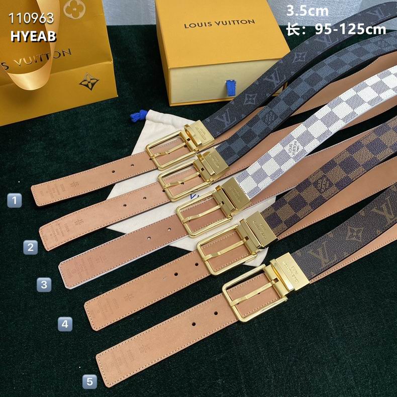 LV Belt 35mmX95-125cm 8L01