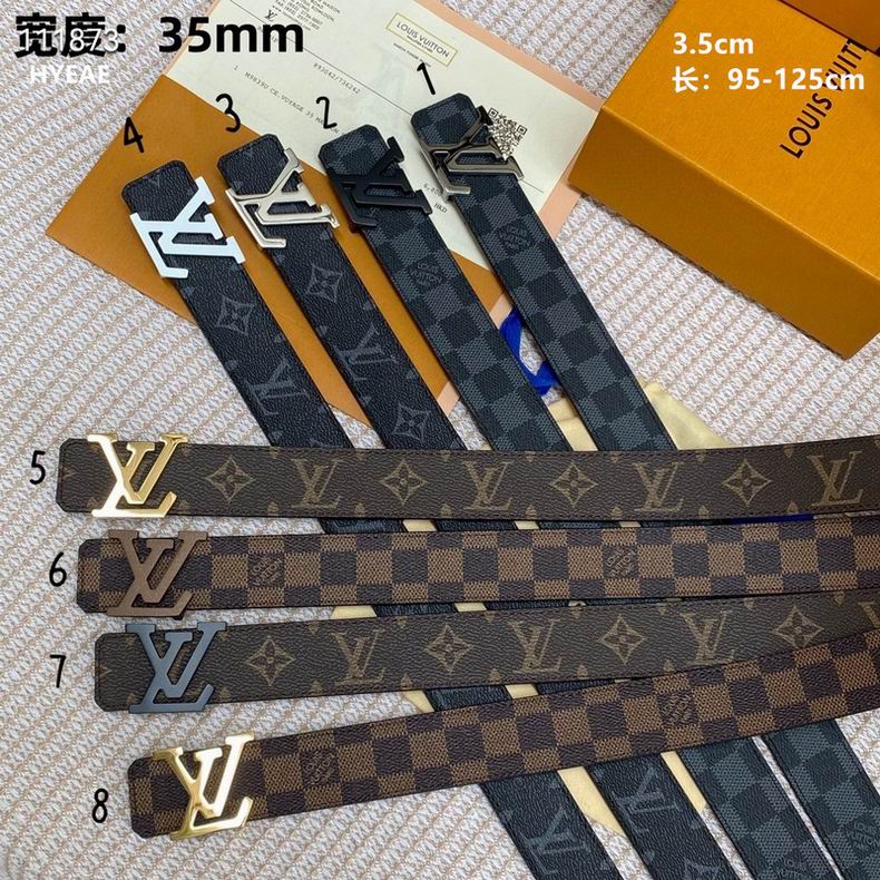 LV Belt 35mmX95-125cm 8L12