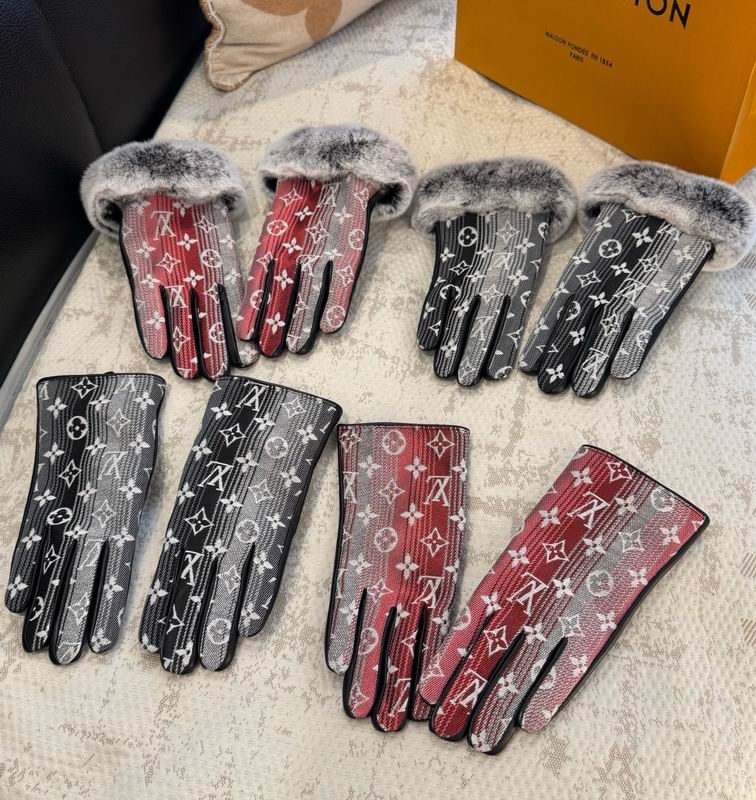 LV Gloves M L 091039