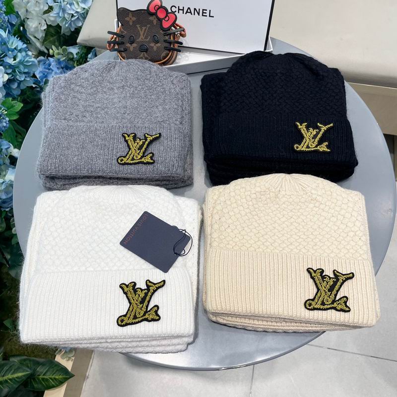 LV Scarf Hat 122506