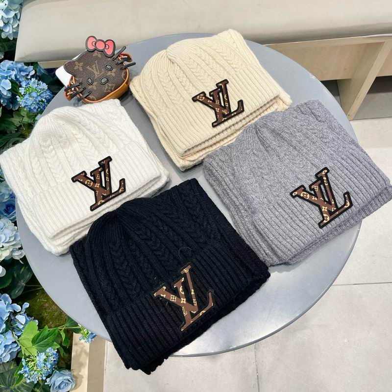 LV Scarf hat 091002