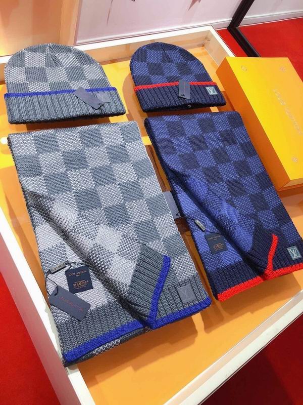 LV Scarf hat 30X180cm E060508