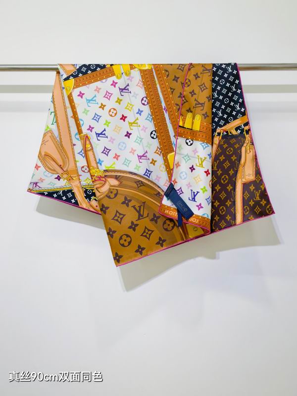 LV Silk Scarf 90X90cm E041840