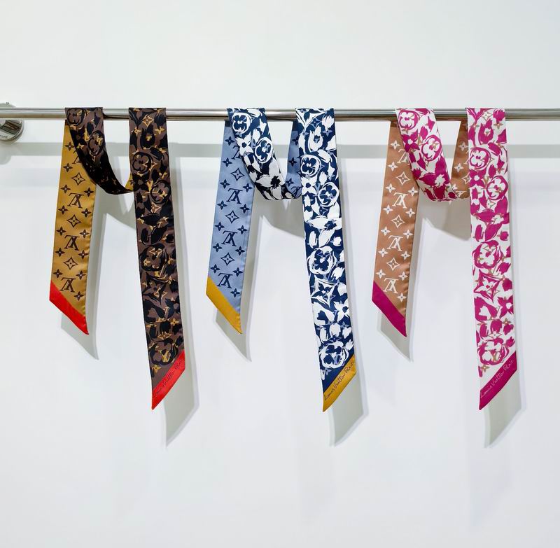 LV Silk ribbon 5X120cm E043004