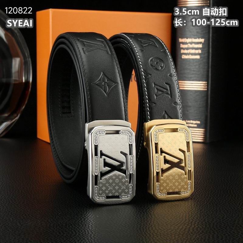 LV belt 自动带35mmX100-125cm 8L09
