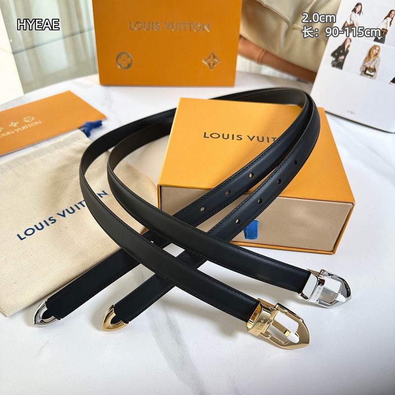 LV belt 20mmX90-115cm 8L50