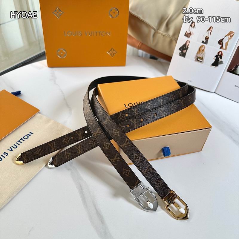LV belt 20mmX90-115cm 8L49