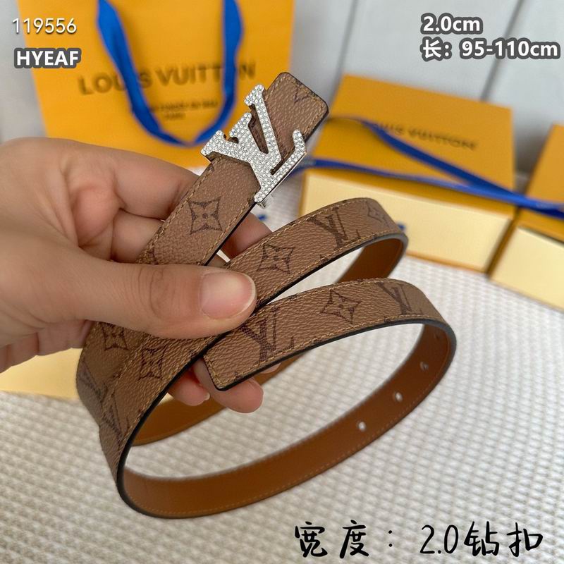 LV belt 20mmX95-110cm 8L06
