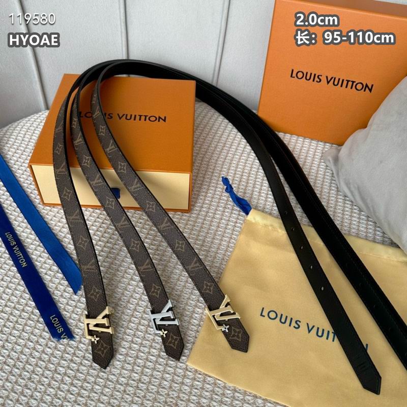 LV belt 20mmX95-110cm 8L05