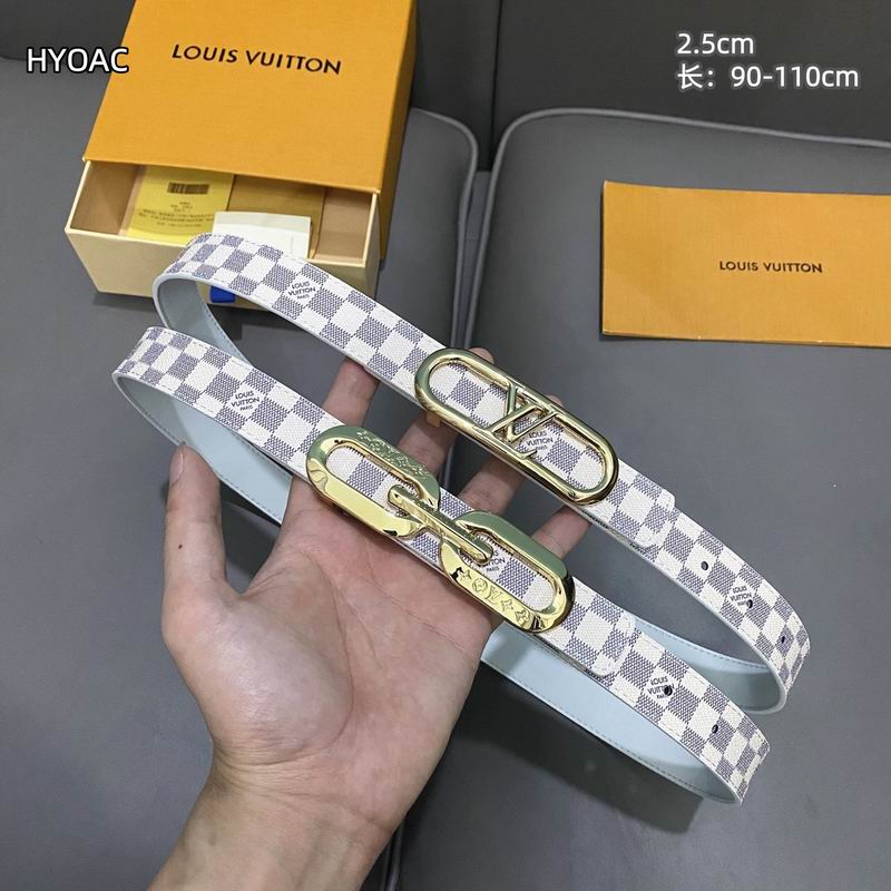 LV belt 25mmX90-110cm 8L02