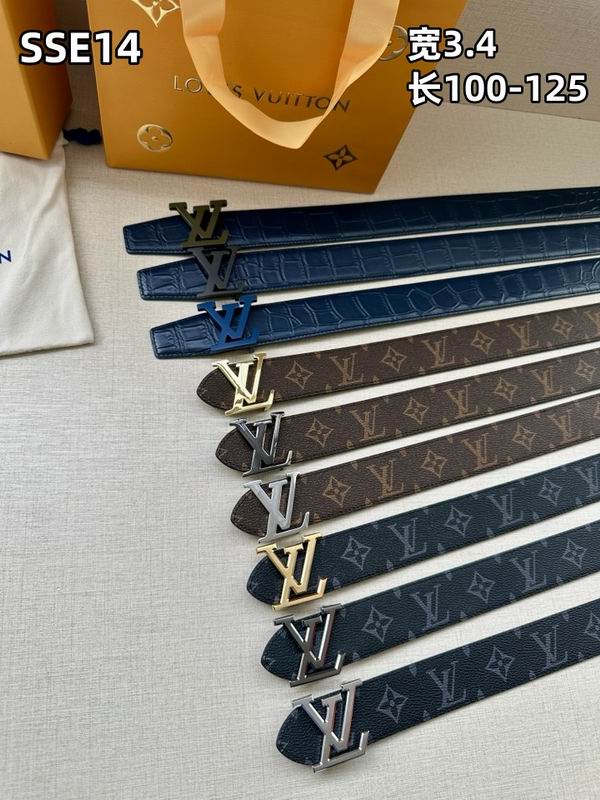 LV belt 34mmX100-125cm 8L04