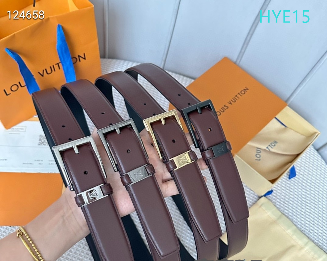 LV belt 34mmX95-125cm XH12