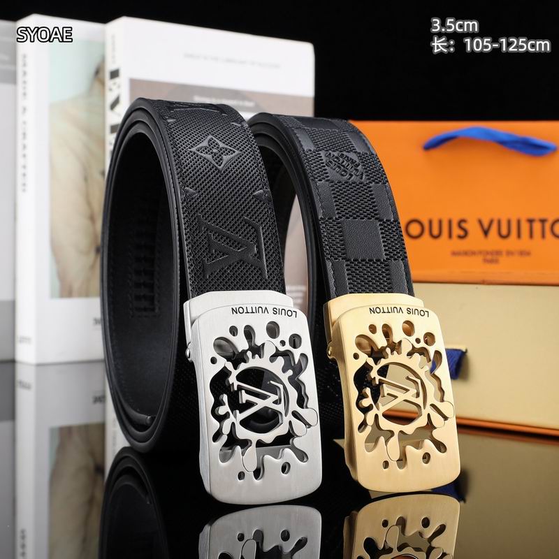 LV belt 35mm(自动扣）X105-125cm 8L109