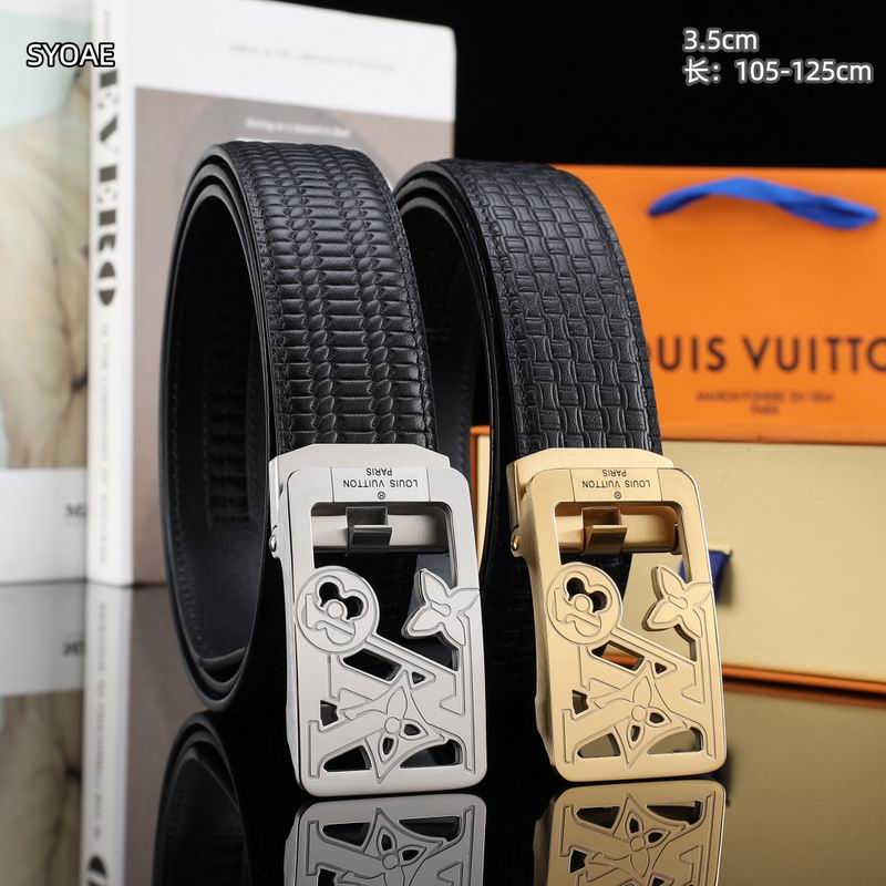 LV belt 35mm(自动扣）X105-125cm 8L112