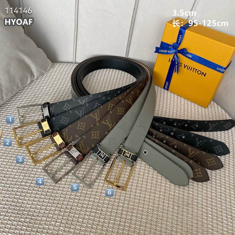 LV Belt 35mmX95-125cm 8L43