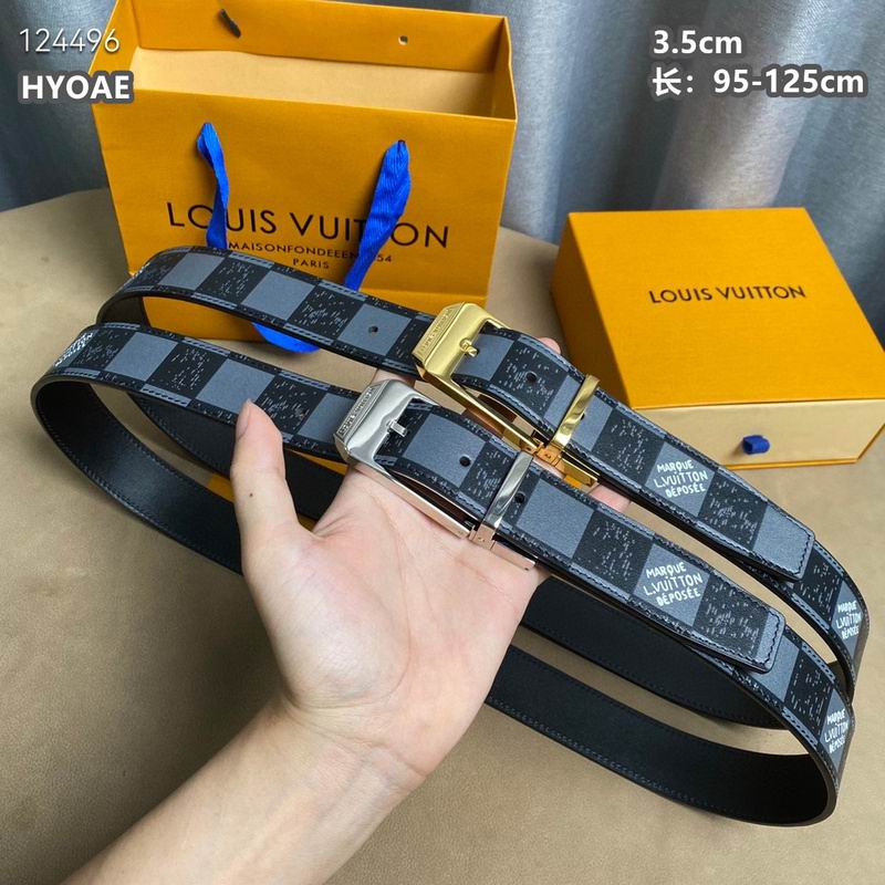 LV belt 35mmX95-125cm 8L29