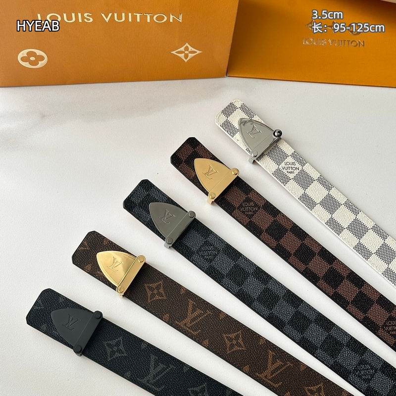 LV belt 35mmX95-125cm 8L09