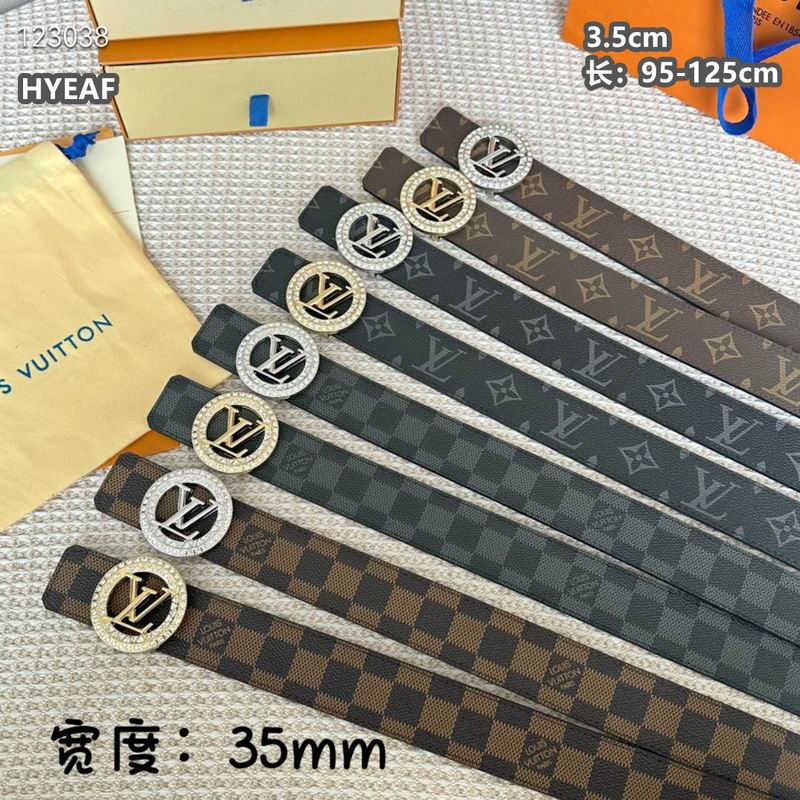 LV belt 35mmX95-125cm 8L18