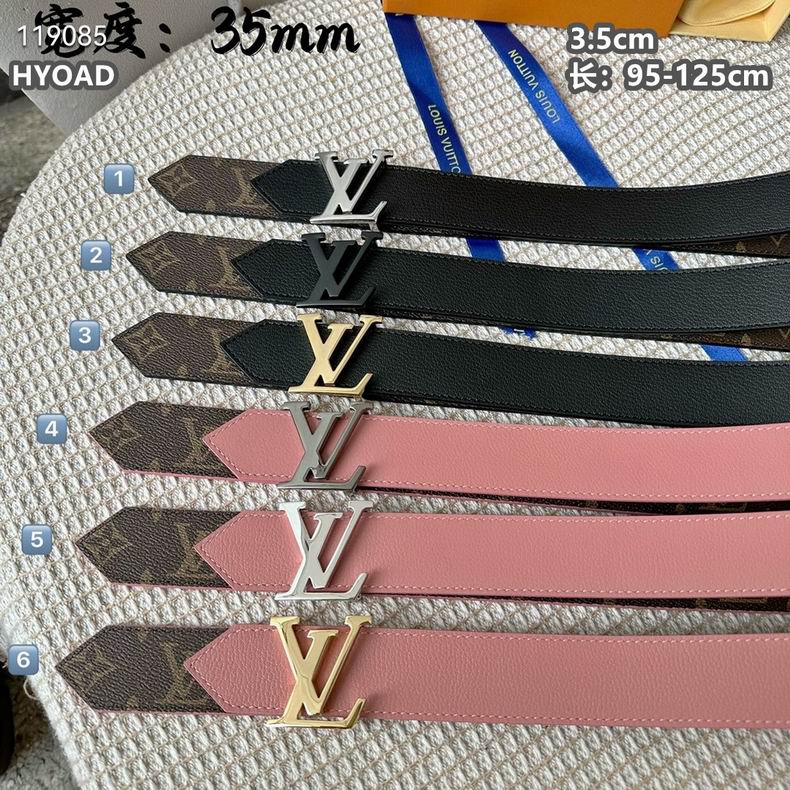 LV Belt 35mmX95-125cm 8L21