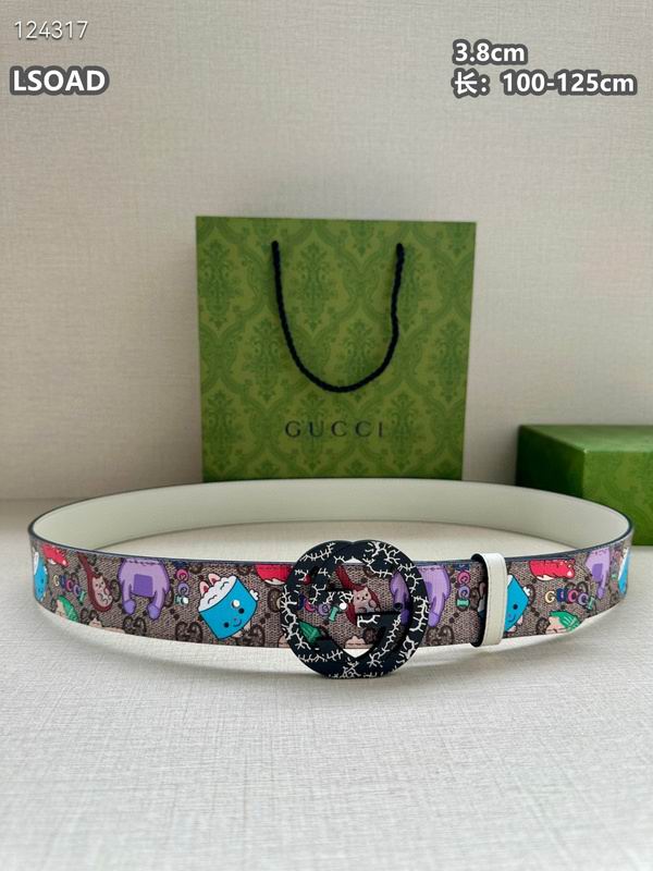 LV belt 38mmX100-125cm 8L01