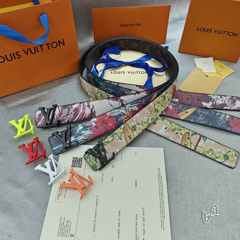 LV belt 38mmX90-125cm lb02